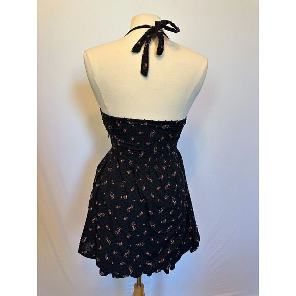 Guess Dress A Line Halter Floral Dress Fits like a 4/6 - Picture 5 of 7